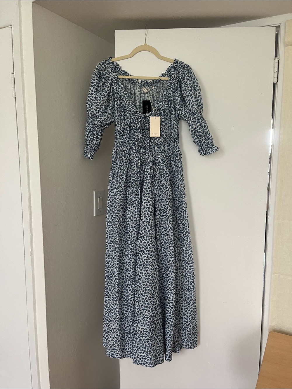 NWT Doen Bluebell Ischia Dress